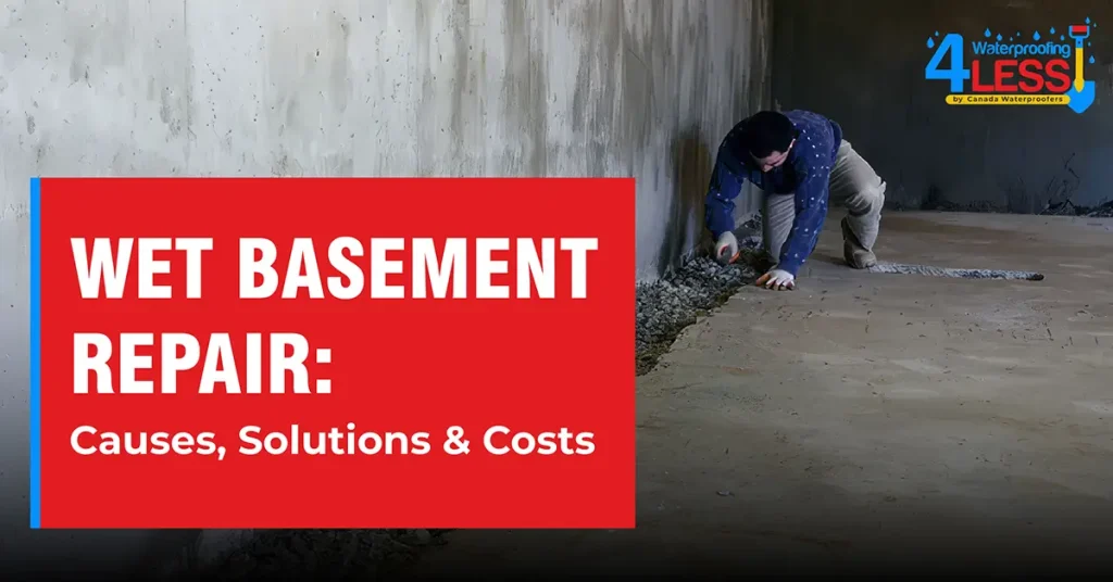 Wet Basement Repair