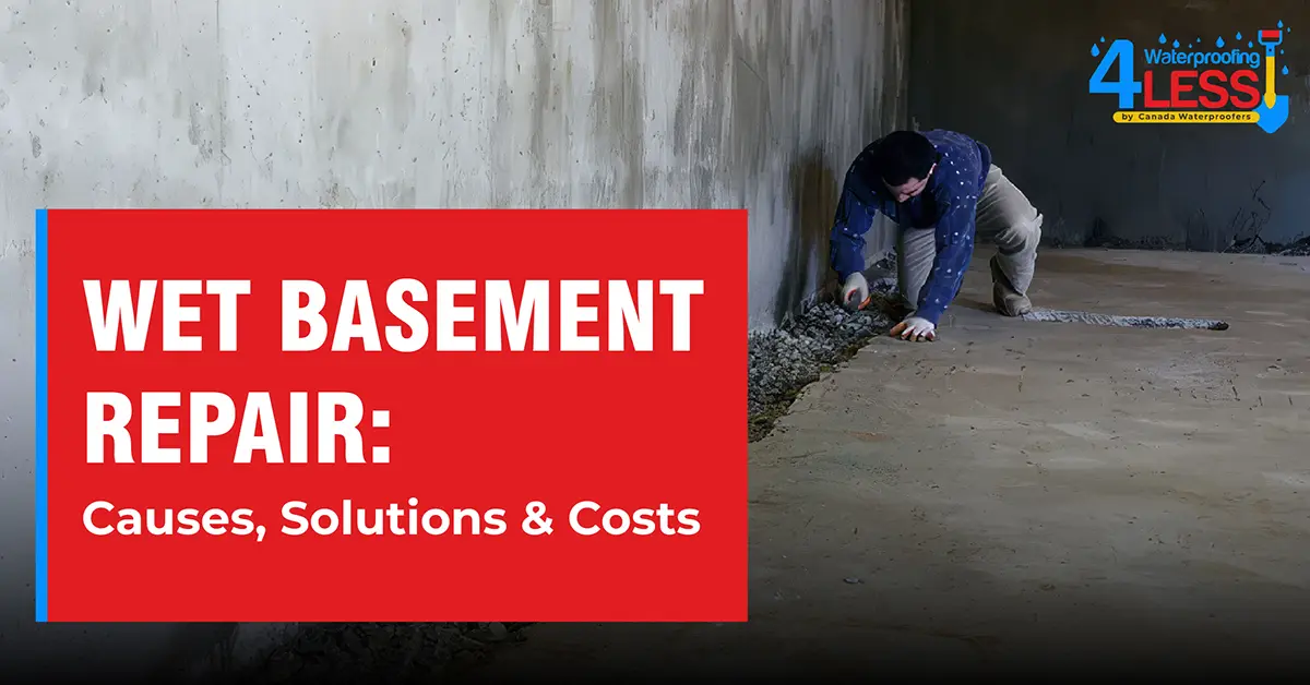 Wet Basement Repair